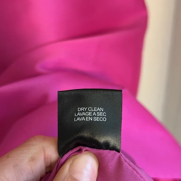 Badgley Mischka Off the Shoulder Bow Front Orchid Midi Dress Women’s 2 - Picture 7 of 13